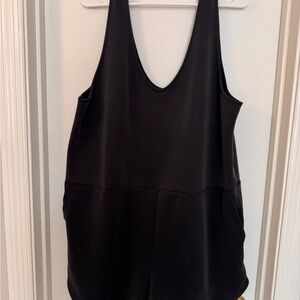 Black Women's Sleeveless Romper